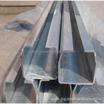 heavy duty galvanized cantilever gate channel